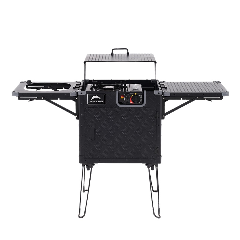 Camping Cooking Gear Set - Portable Foldable Aluminum Alloy Camp Stove