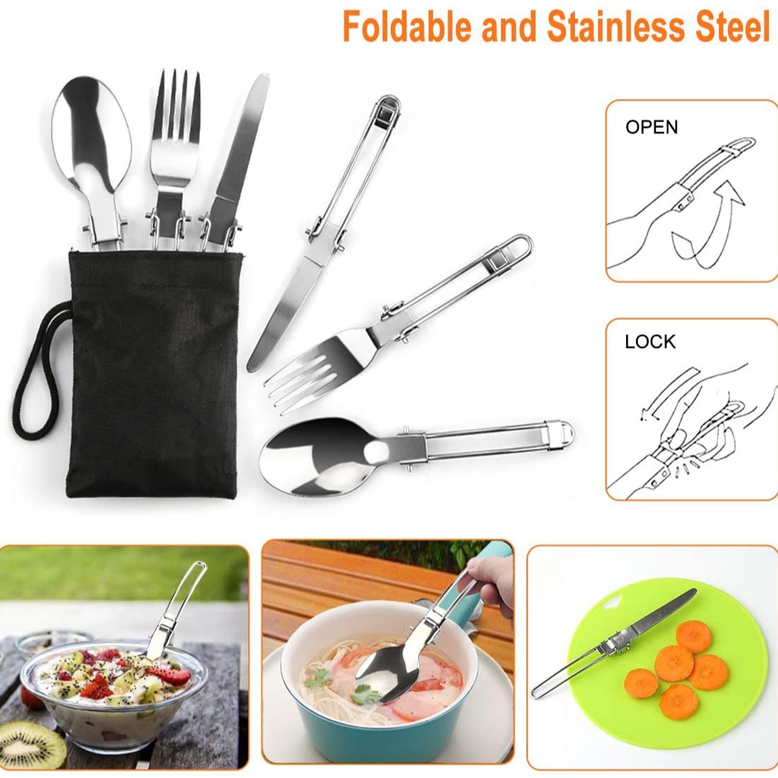 Outdoor Camping Cook Set with  - Camping Cooking Gear Set review and price