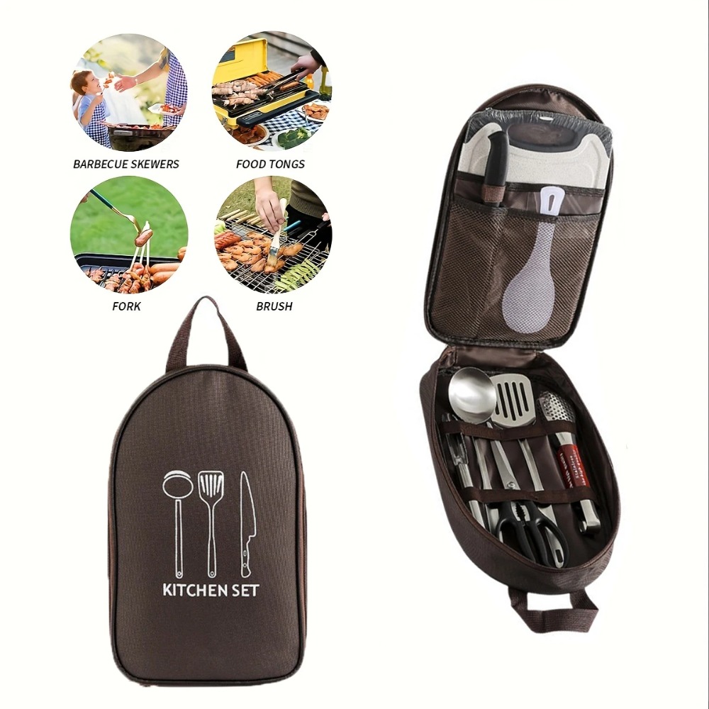 Portable Outdoor Cook Bag Camp - Camping Cooking Utensil Organizer review and price