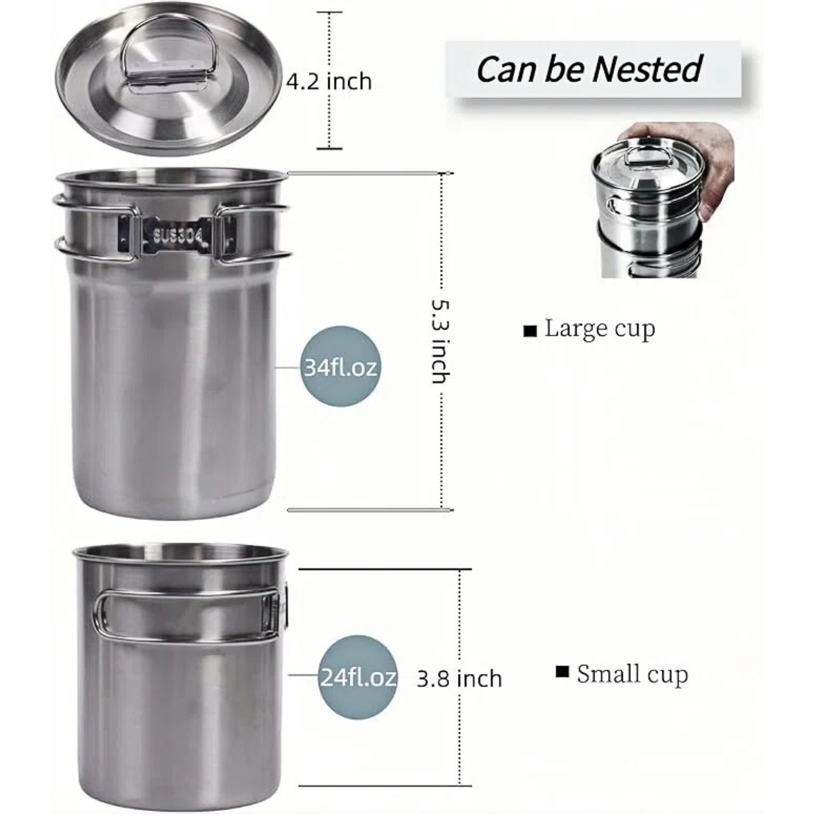 Foldable Camping Cups Mugs Cam - Camping Cooking Gadgets review and price