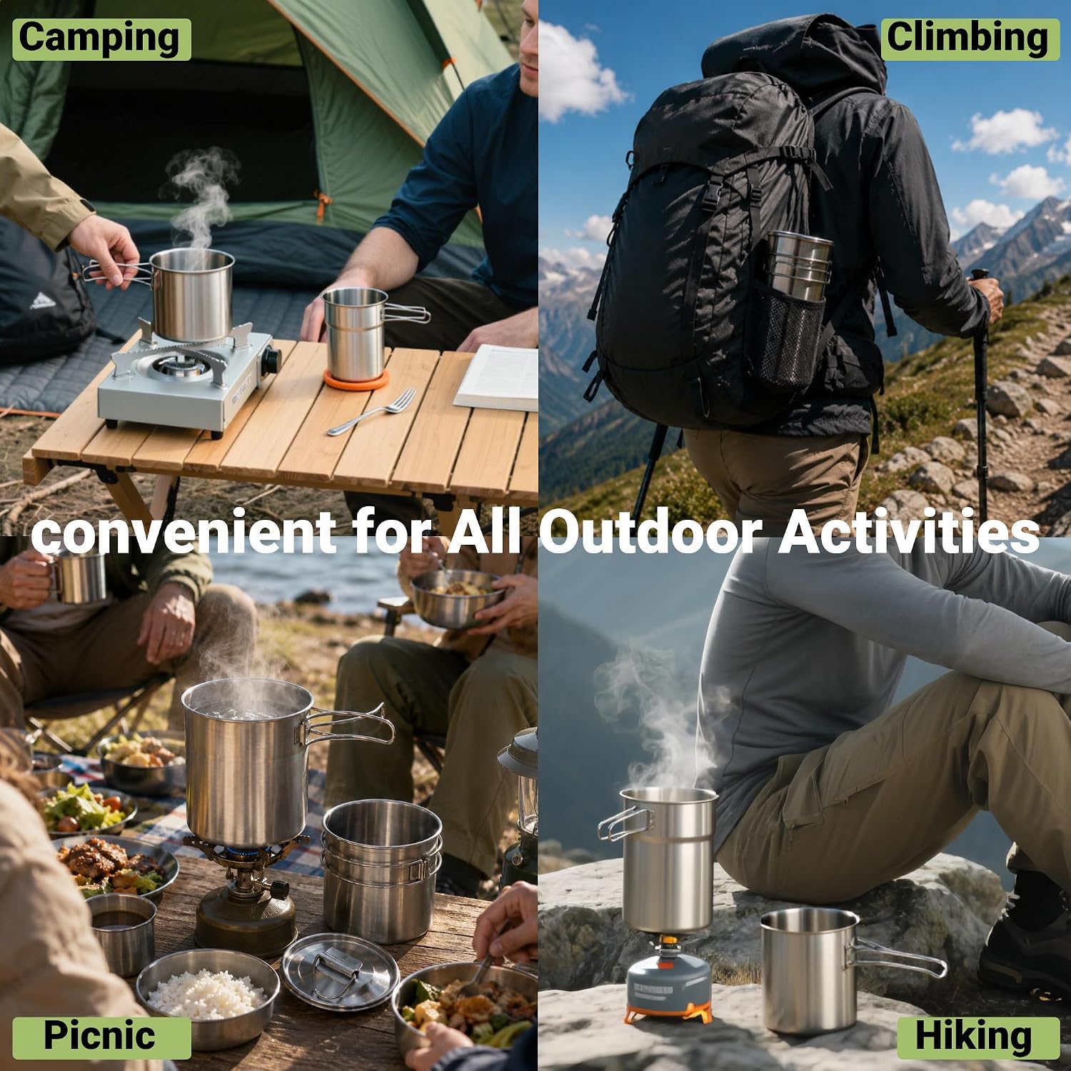 Foldable Camping Cups Mugs Cam - Camping Cooking Gadgets review and price