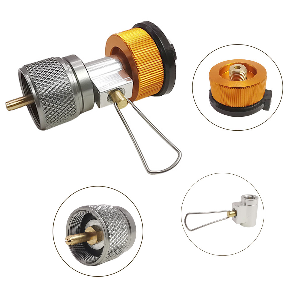 3pcs/set Camping Stove Adapter - Camping Cooking Propane review and price