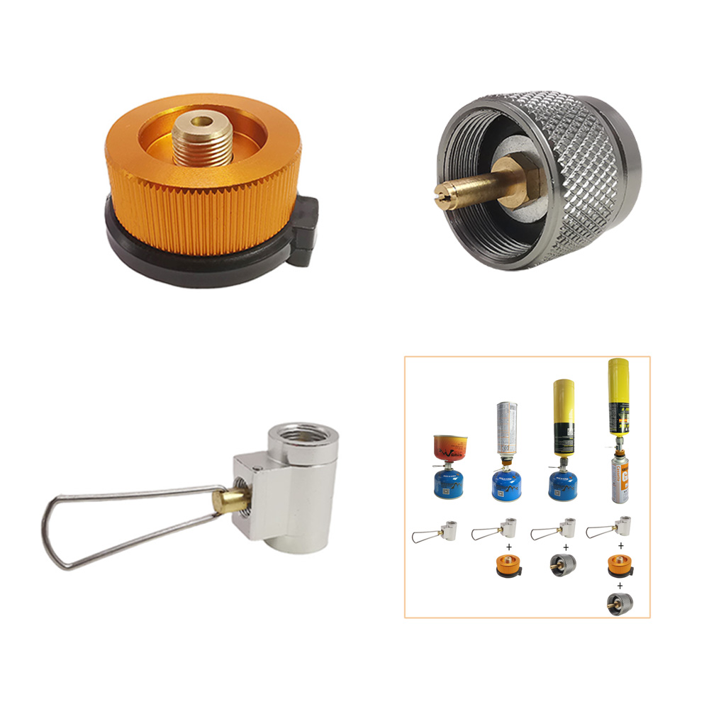 3pcs/set Camping Stove Adapter - Camping Cooking Propane review and price