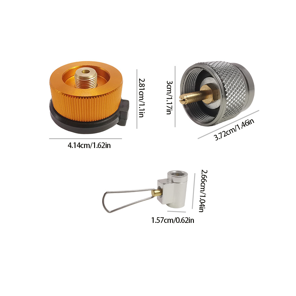 3pcs/set Camping Stove Adapter - Camping Cooking Propane review and price