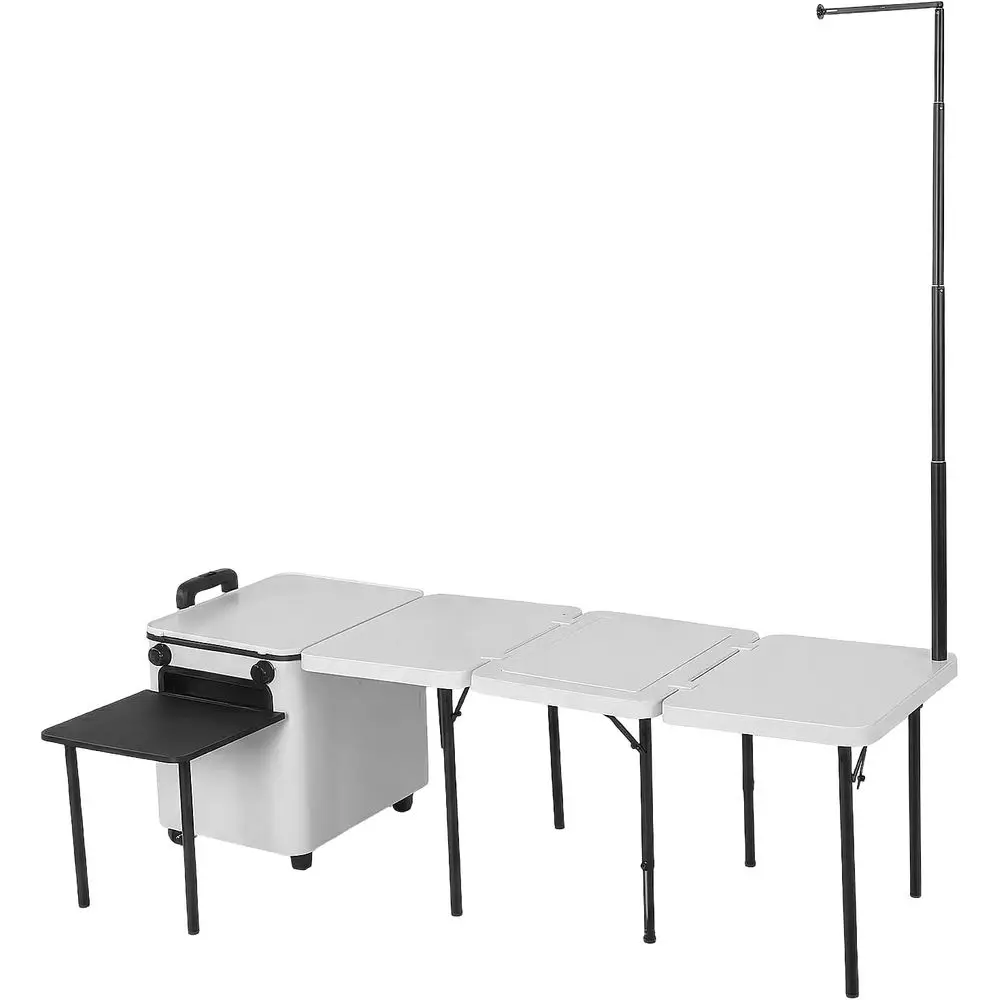 Portable Outdoor BBQ Cart with - Camping Cooking Light review and price