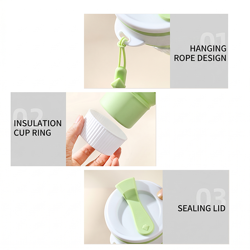 Collapsible Silicone Travel Cu - Camping Cooking Pot review and price