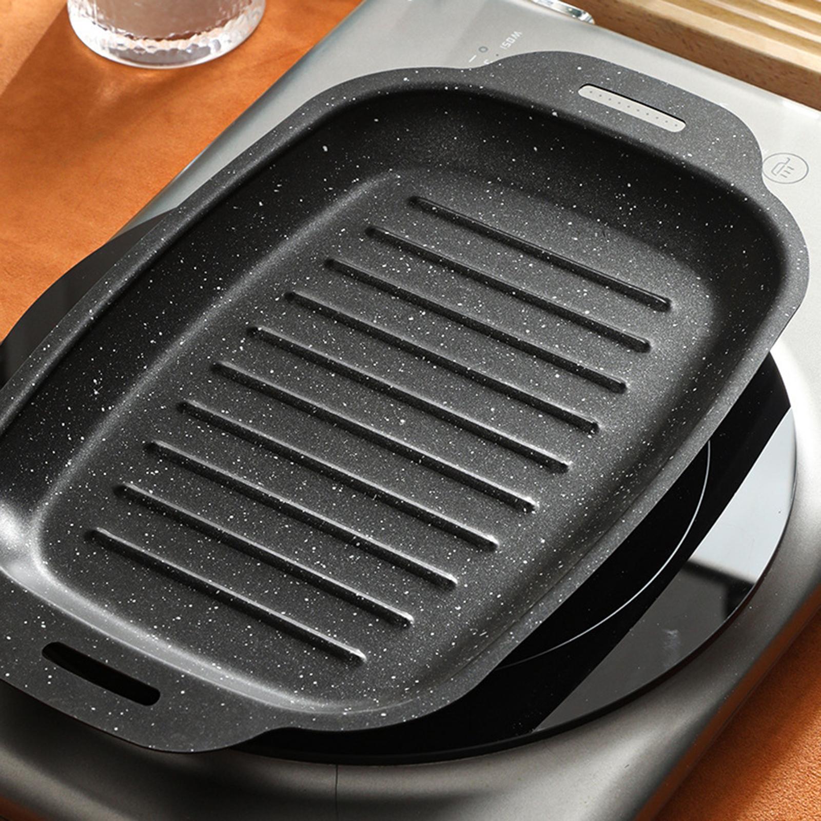 BBQ Pan Nonstick Carbon Steel  - Camping Cooking Wok review and price