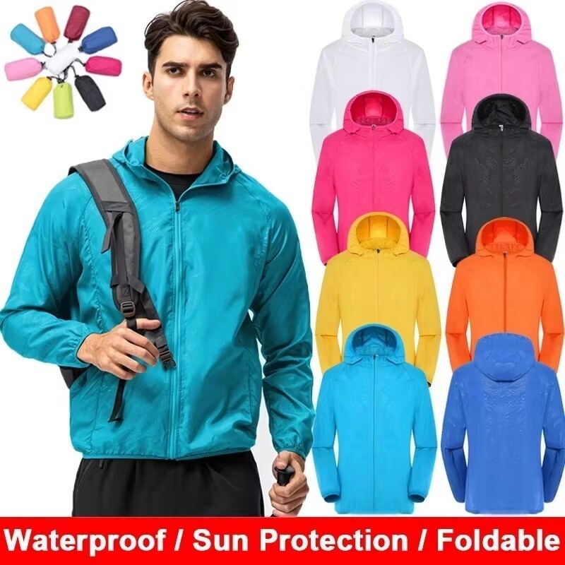 Men Women Waterproof Jacket Wi - Camping Cooking Windbreak review and price