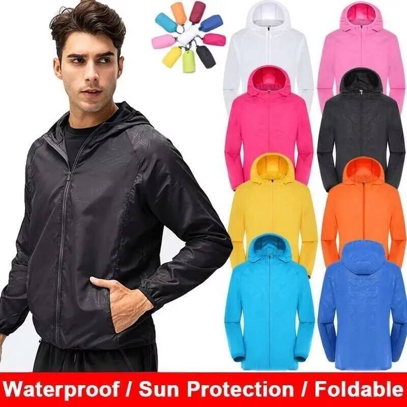 Men Women Waterproof Jacket Wi - Camping Cooking Windbreak review and price