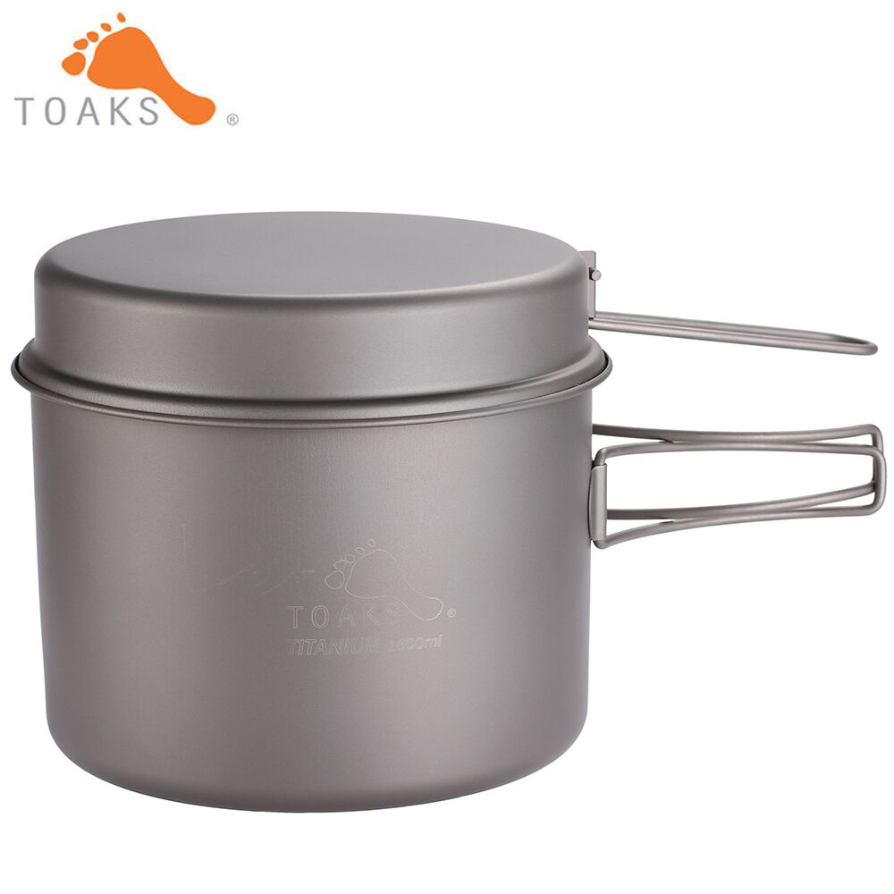 TOAKS Cookware Set Ultralight  - Camping Cooking Wok review and price