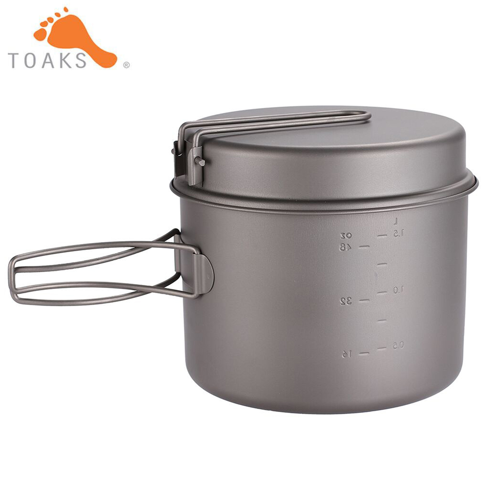 TOAKS Cookware Set Ultralight  - Camping Cooking Wok review and price