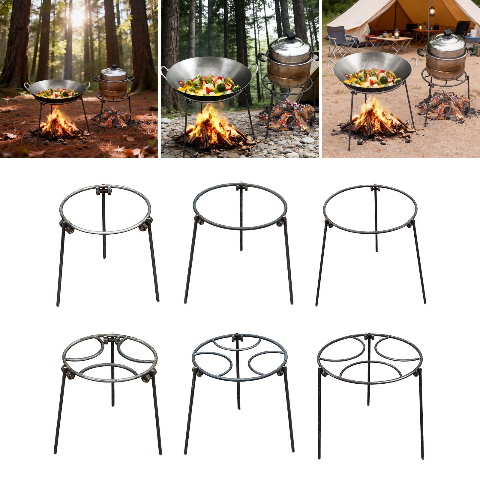 Campfire Tripod,Dutch Oven Mul - Camping Cooking Wok review and price