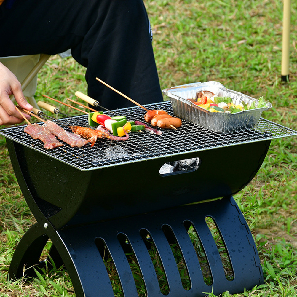 2Pcs Stainless Steel Barbecue  - Camping Cooking Mesh review and price