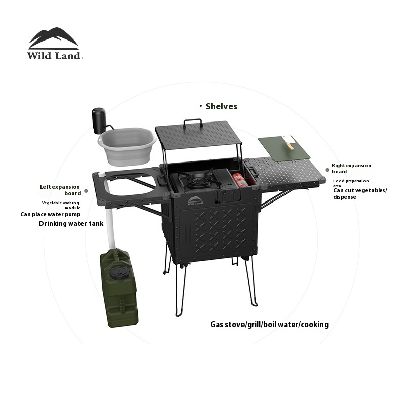 Portable Foldable Aluminum All - Camping Cooking Gear Set review and price