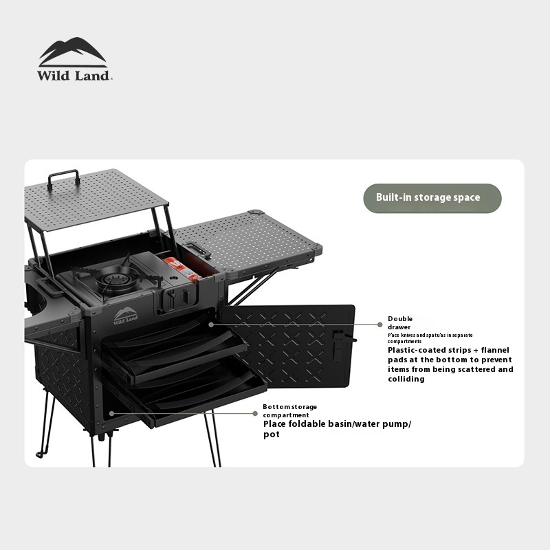 Portable Foldable Aluminum All - Camping Cooking Gear Set review and price
