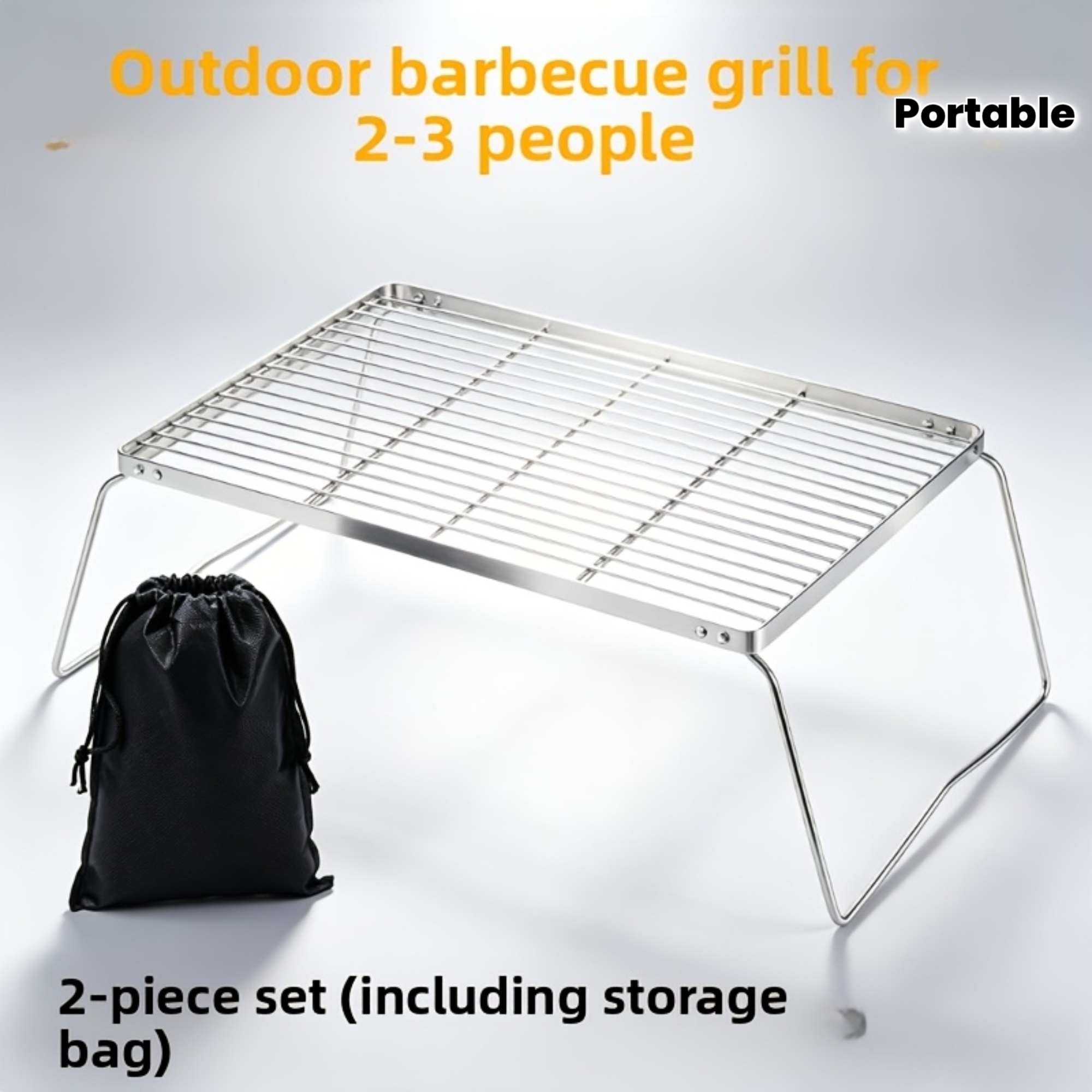 Portable Foldable Stainless Ca - Camping Cooking Pot review and price