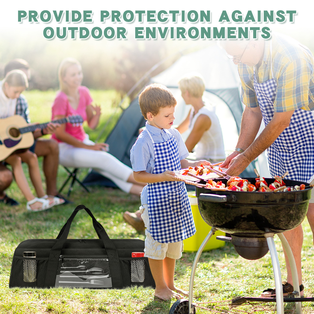 Durable Barbecue Utensils Stor - Camping Cooking Utensil Organizer review and price