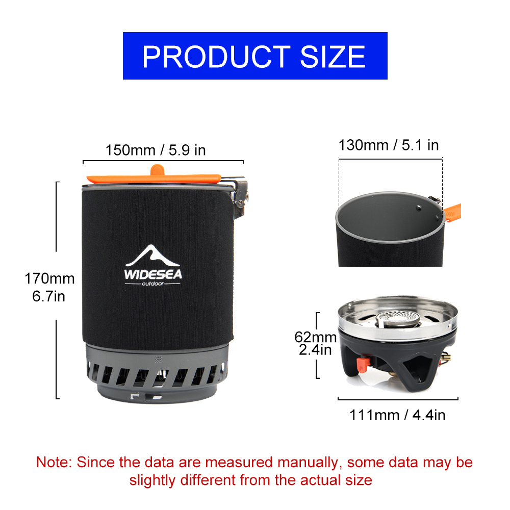Widesea Camping Cooking System - Camping Cooking Gas Stove review and price