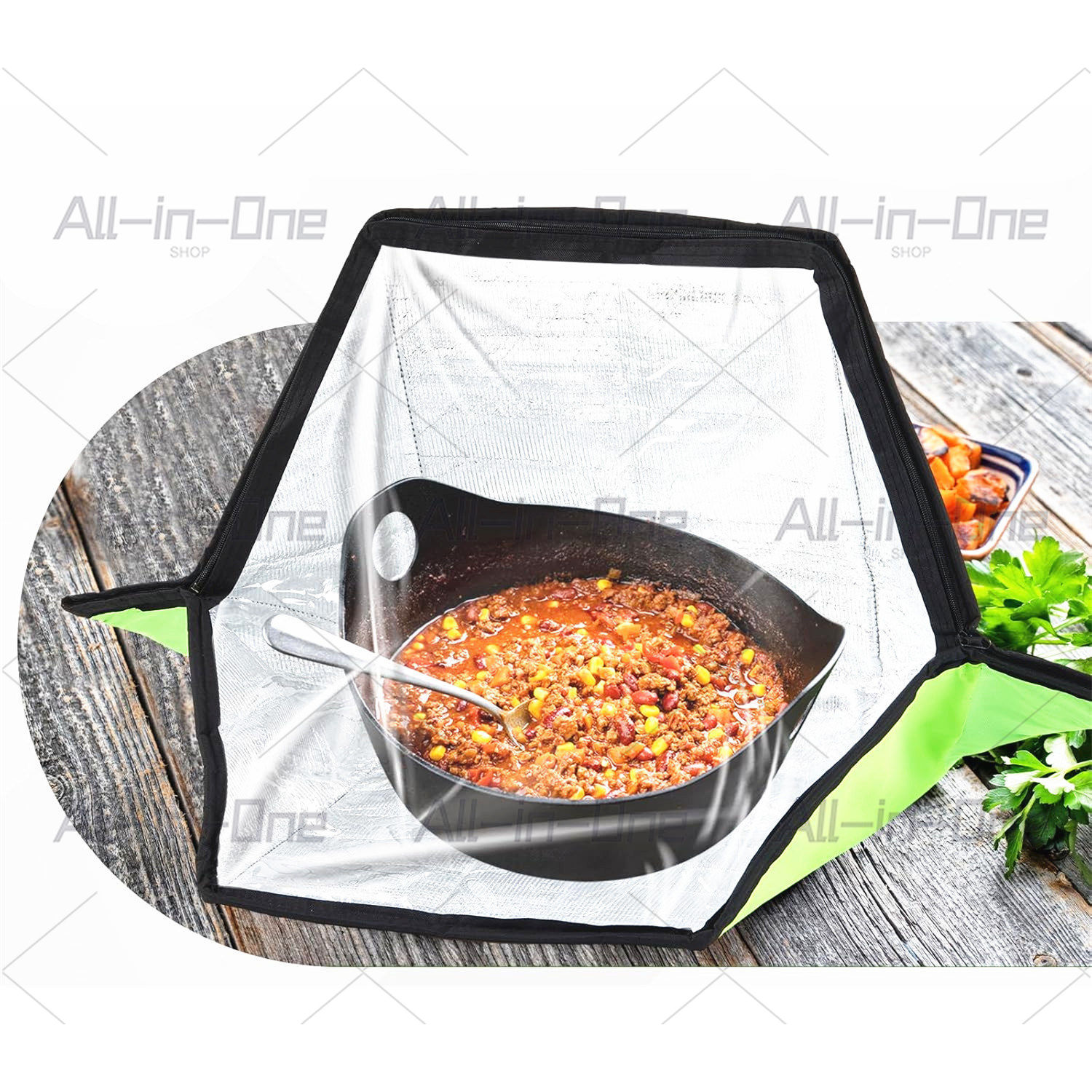 Portable Solar Oven Bag Cooker - Solar Oven Camp review and price