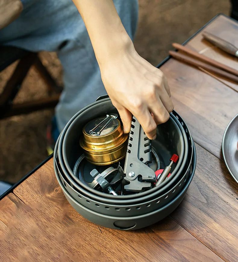 Camping Gas Stove Alcohol Stov - Camping Cooking Wok review and price