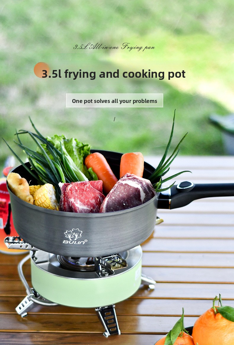 2026Bulin non-stick pan Outdoo - Camping Cooking Wok review and price