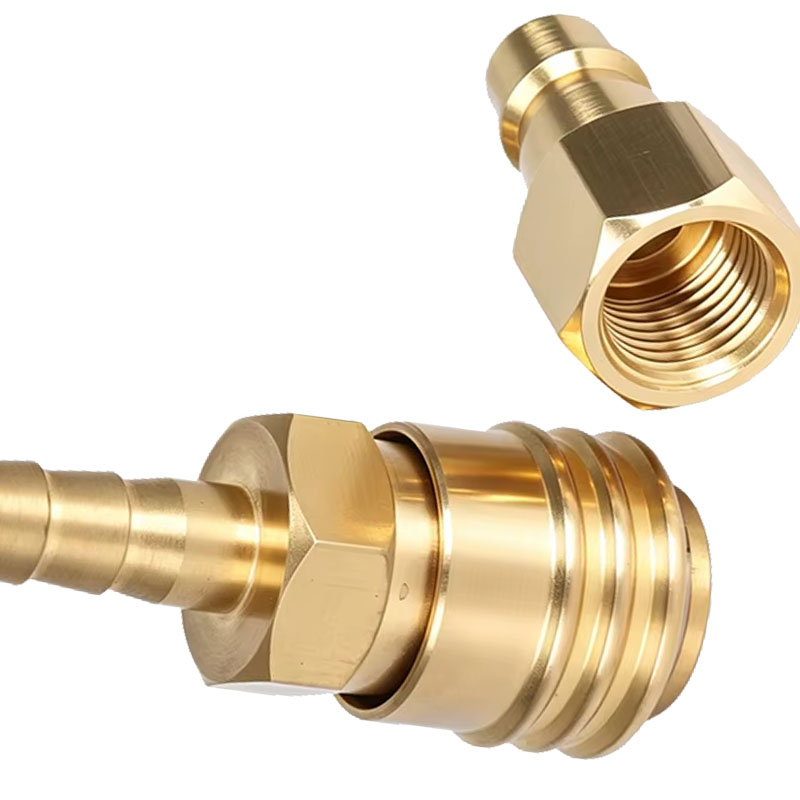 8mm Brass LPG Gas Quick Releas - Camping Cooking Propane review and price