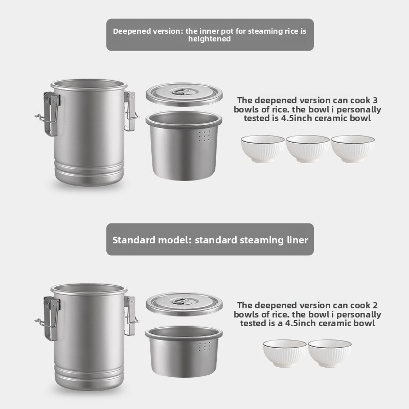 Multi Functional Camping Rice  - Camping Cooking Pot review and price