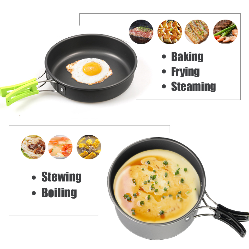 WESTTUNE Camping Cookware Kit  - Camping Cooking Wok review and price