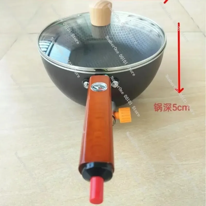 316 Stainless Steel Honeycomb  - Camping Cooking Wok review and price