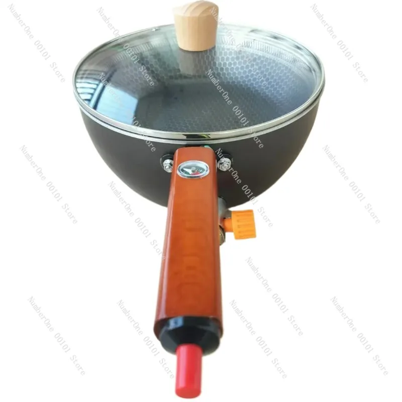 316 Stainless Steel Honeycomb  - Camping Cooking Wok review and price