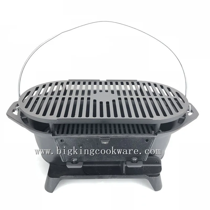 Cast Iron Grill Pan for Campin - Camping Cooking Mesh review and price