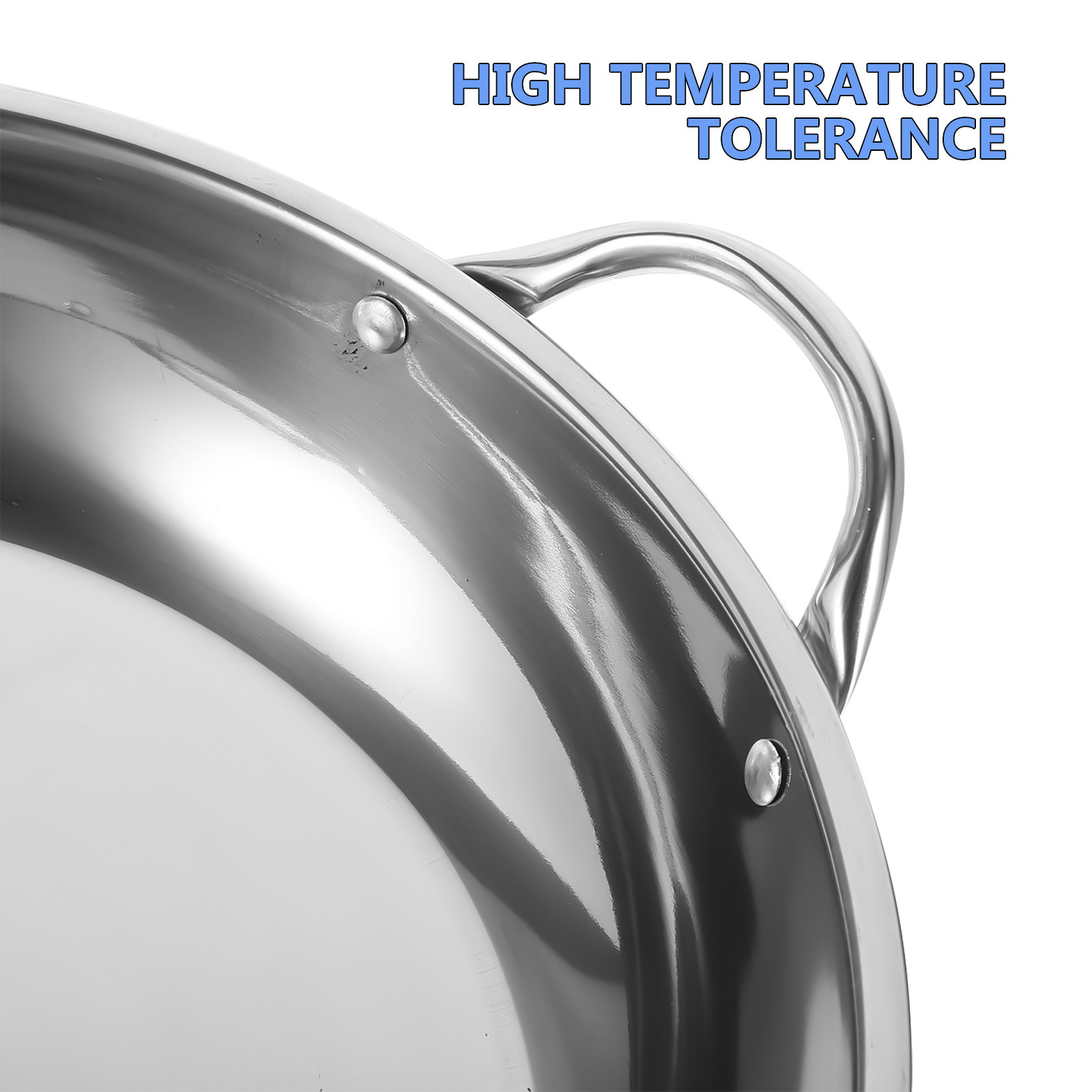 Double Handle Stainless Steel  - Camping Cooking Wok review and price
