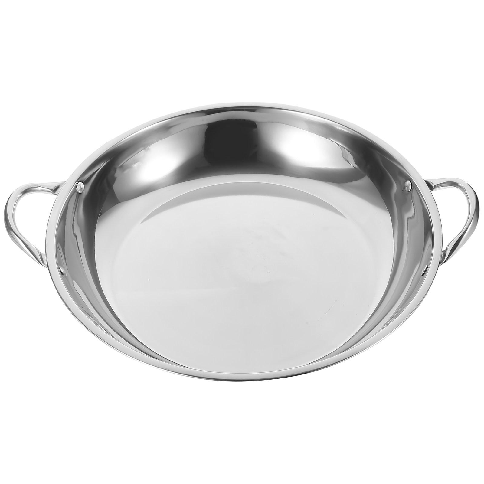 Double Handle Stainless Steel  - Camping Cooking Wok review and price