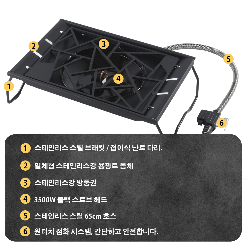 Pandatour Camping IGT Stove 65 - Camping Cooking Light review and price