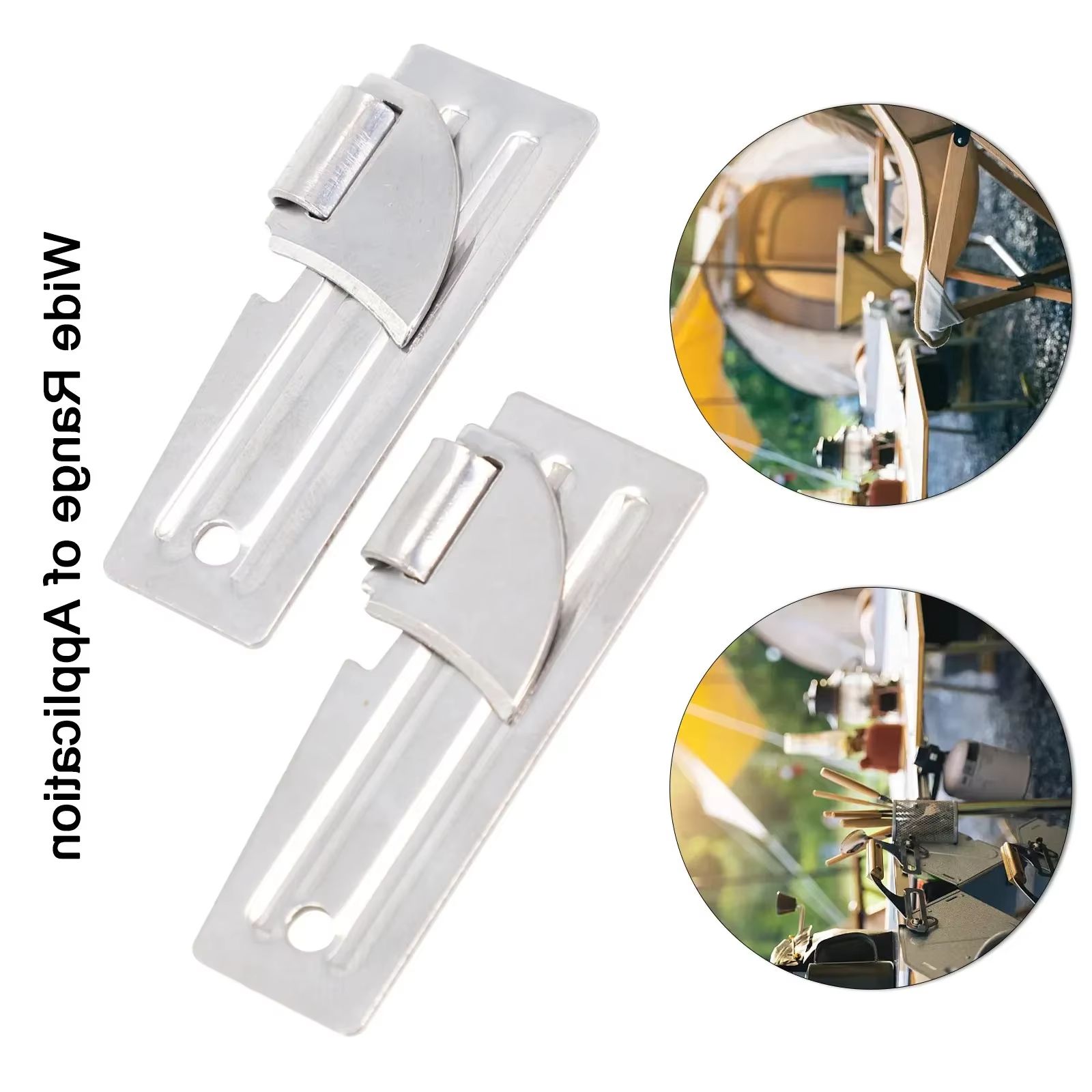 2pcs Stainless Steel Mini Fold - Camping Cooking Gadgets review and price