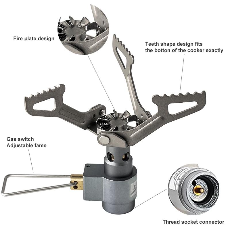 BRS Outdoor Gas Stove Mini Cam - Camping Cooking Gas Stove review and price