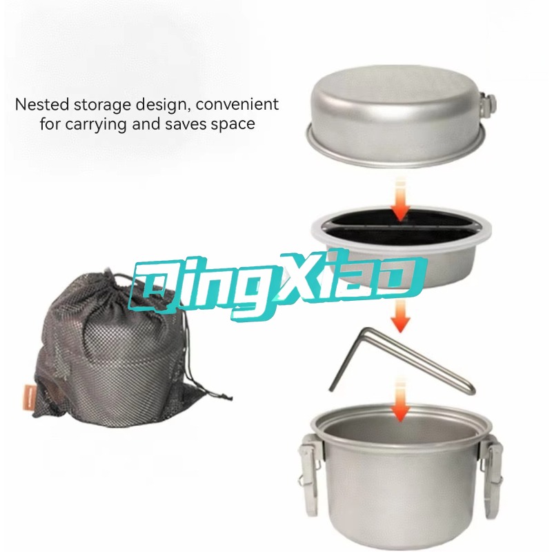 Outdoor 304 Stainless Steel Mu - Camping Cooking Pot review and price