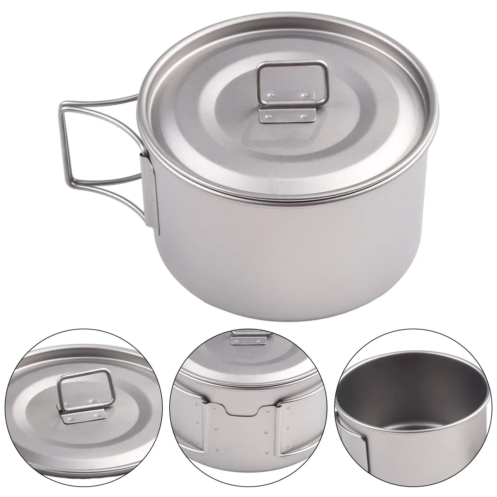 Titanium Bowl With Folding Han - Camping Cooking Wok review and price