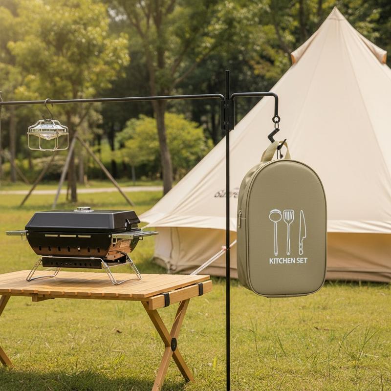 Outdoor Cooking Bag Camping St - Camping Cooking Utensil Organizer review and price