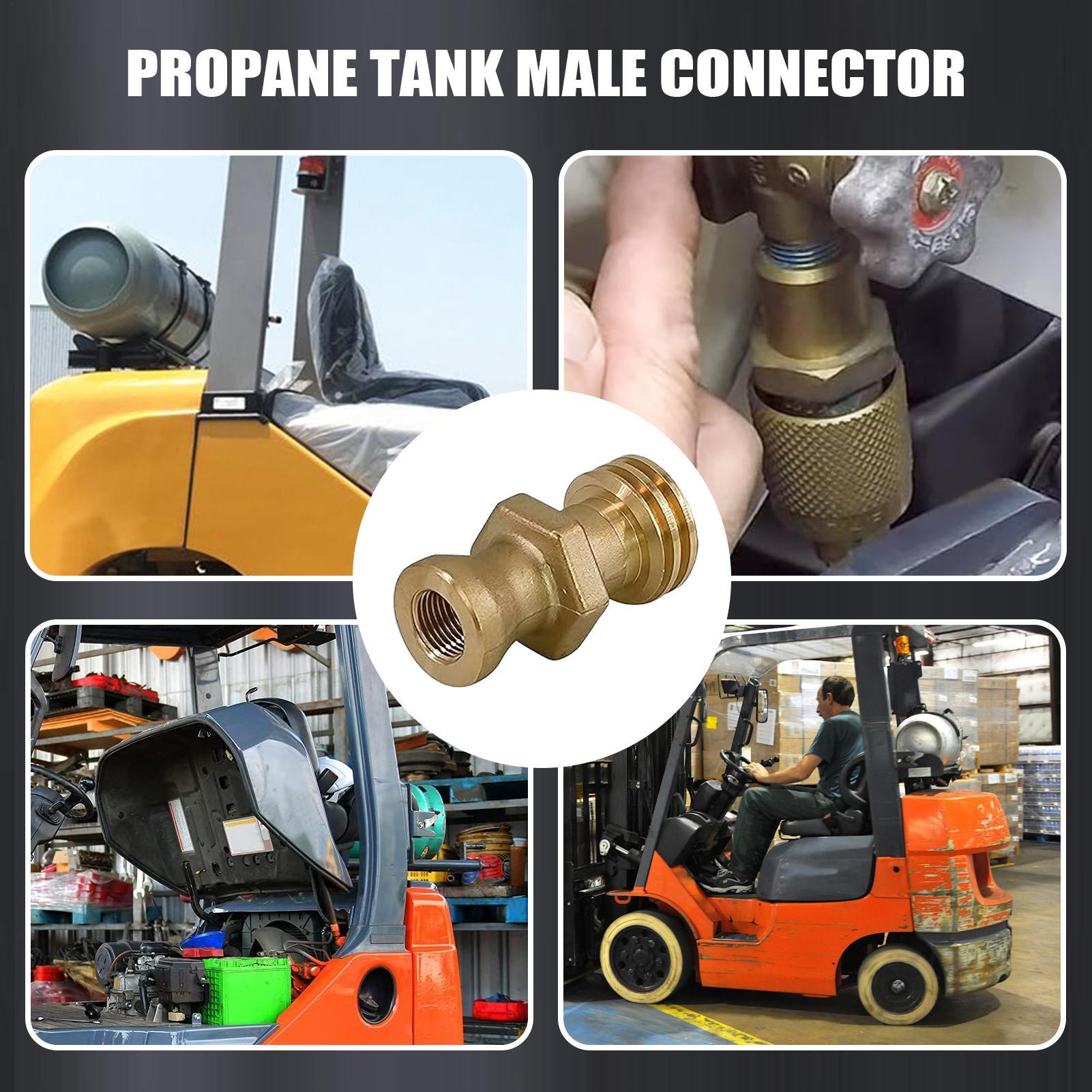 Propane Tank Fittings Male Bra - Camping Cooking Propane review and price