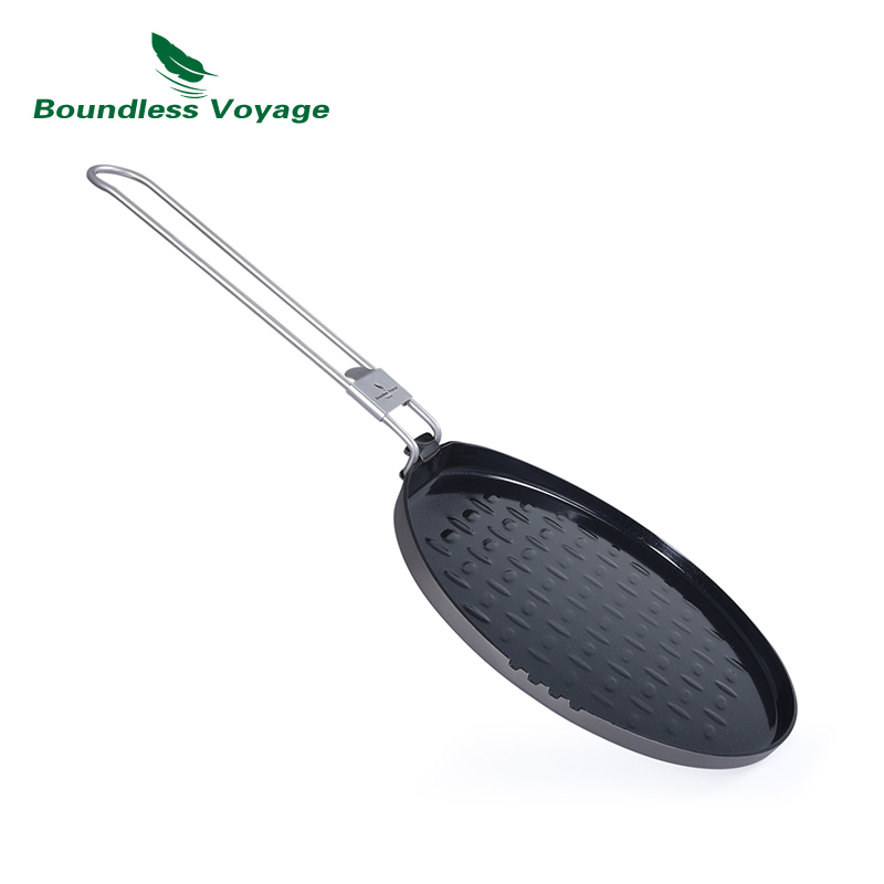 Boundless Voyage Titanium Nons - Camping Cooking Wok review and price
