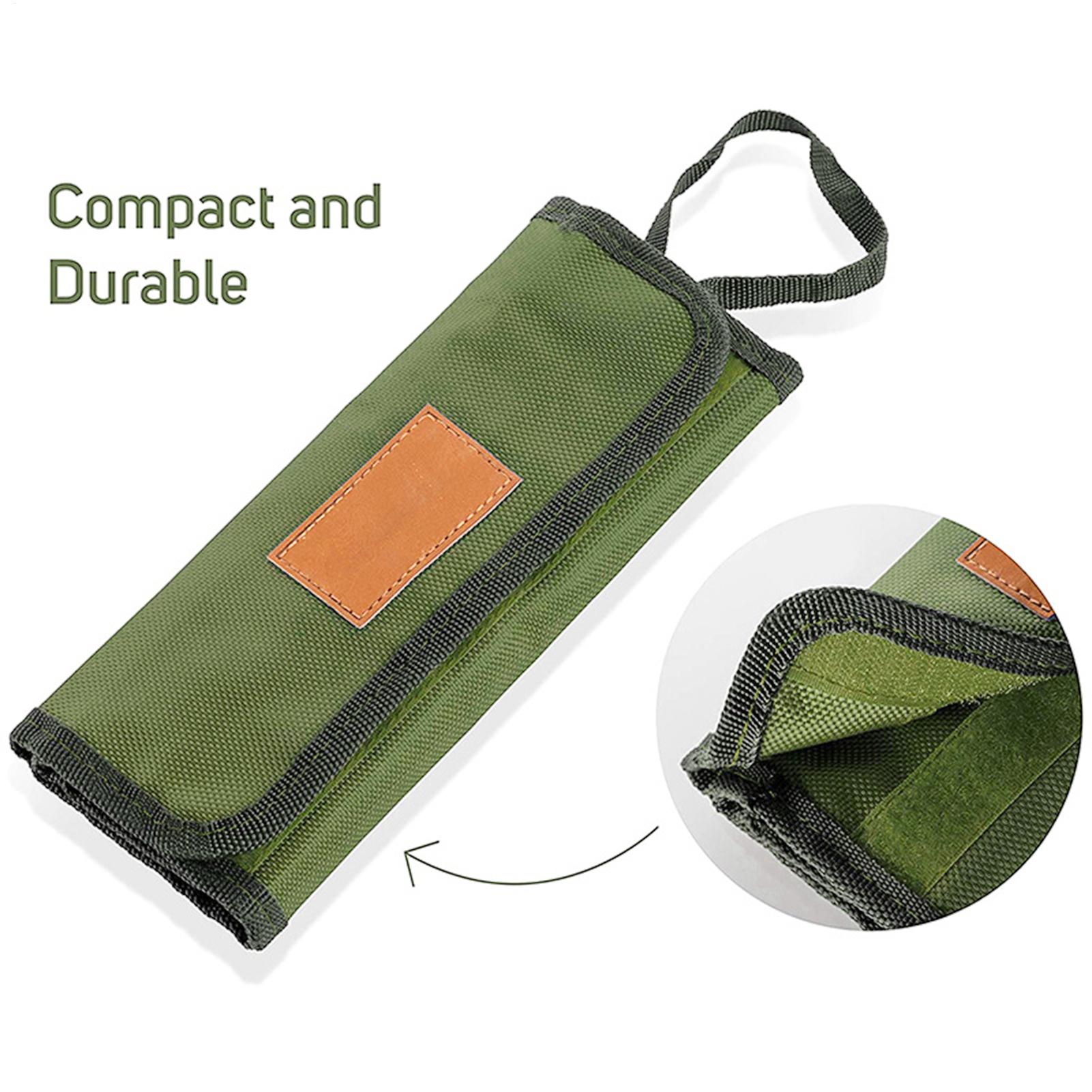 Camping Tableware Roll Bag Cam - Camping Cooking Utensil Organizer review and price