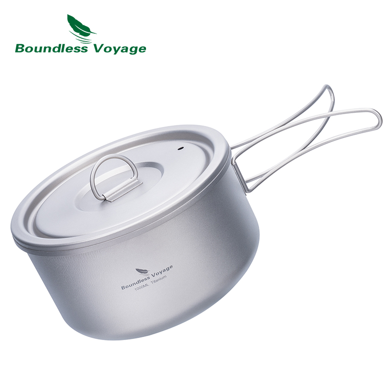 Boundless Voyage Titanium Camp - Camping Cooking Pot review and price