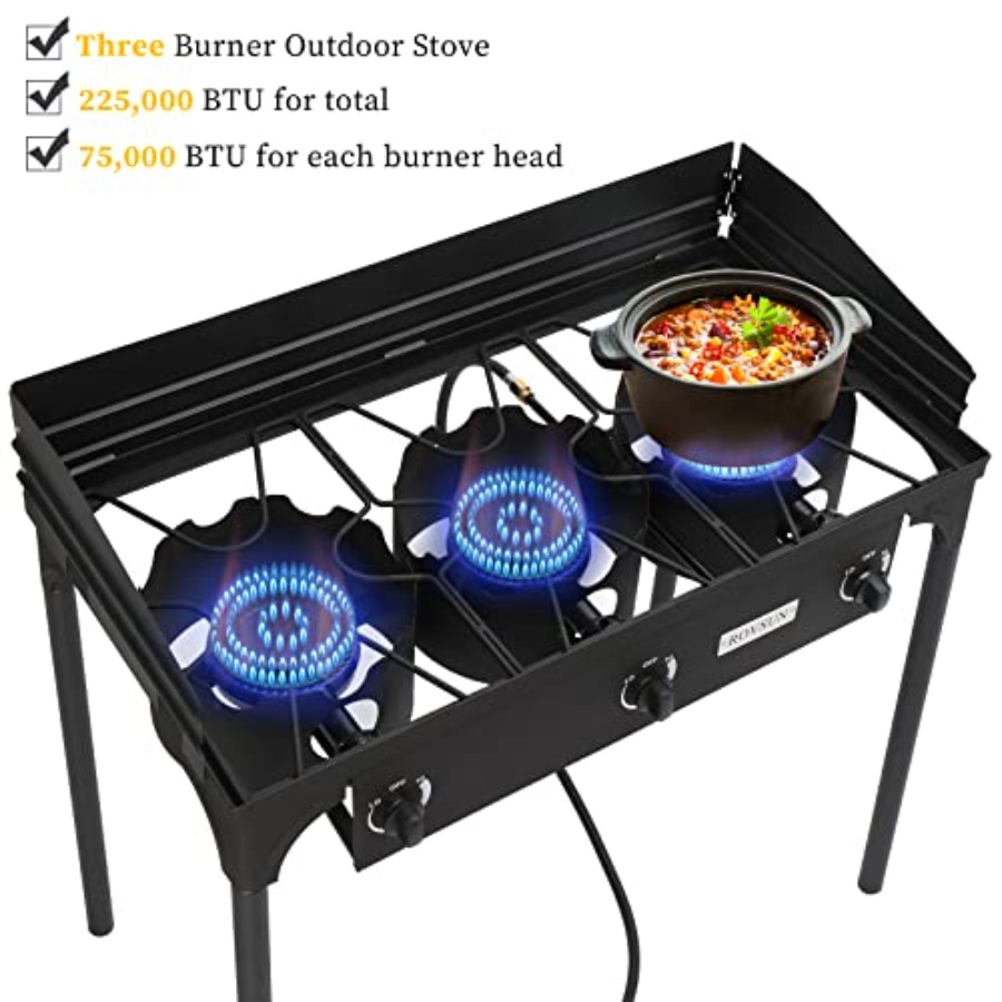 2/3 Burner Outdoor Propane Gas - Camping Cooking Propane review and price