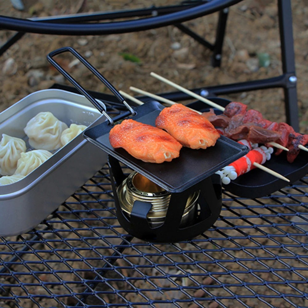 Camping Frying Pan Outdoor Por - Camping Cooking Wok review and price
