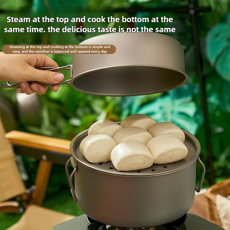 Titanium Outdoor Pot Set Picni - Camping Cooking Mesh review and price