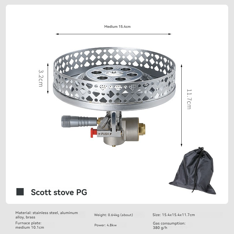 CAMPINGMOON PG-4 Scott Propane - Camping Cooking Gas Stove review and price