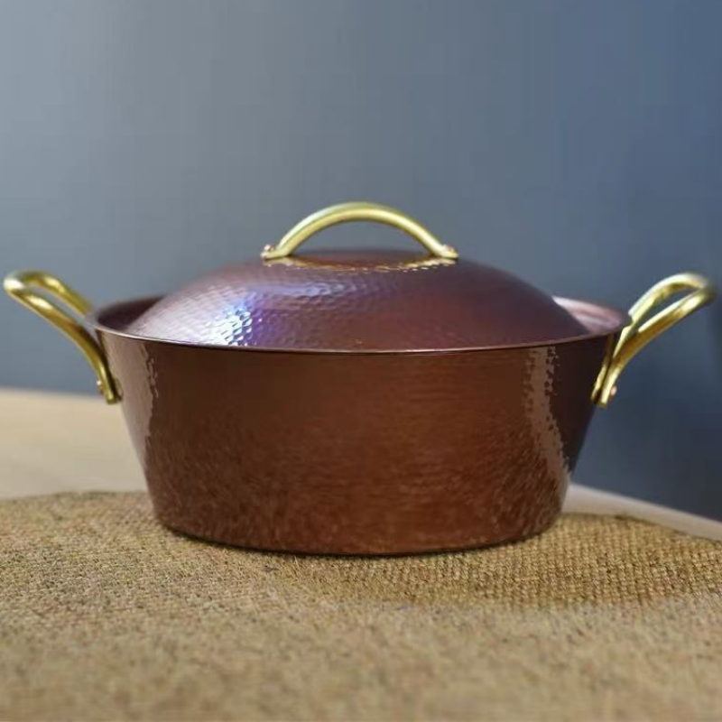 Handcrafted Vintage Copper Pot - Camping Cooking Pot review and price