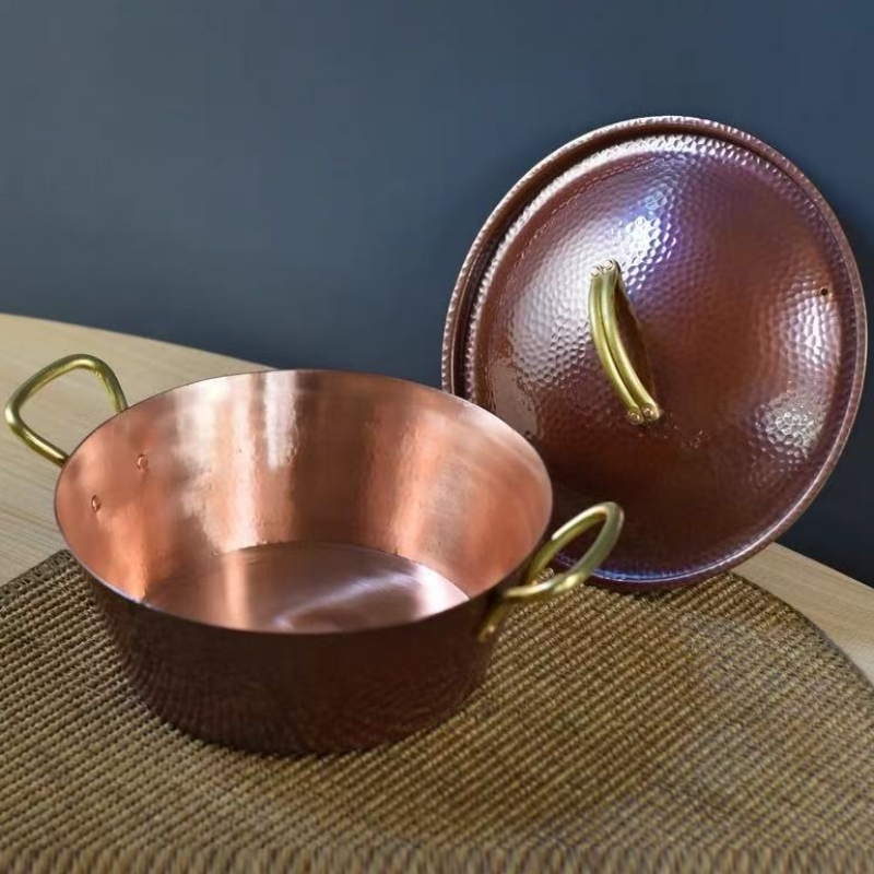 Handcrafted Vintage Copper Pot - Camping Cooking Pot review and price