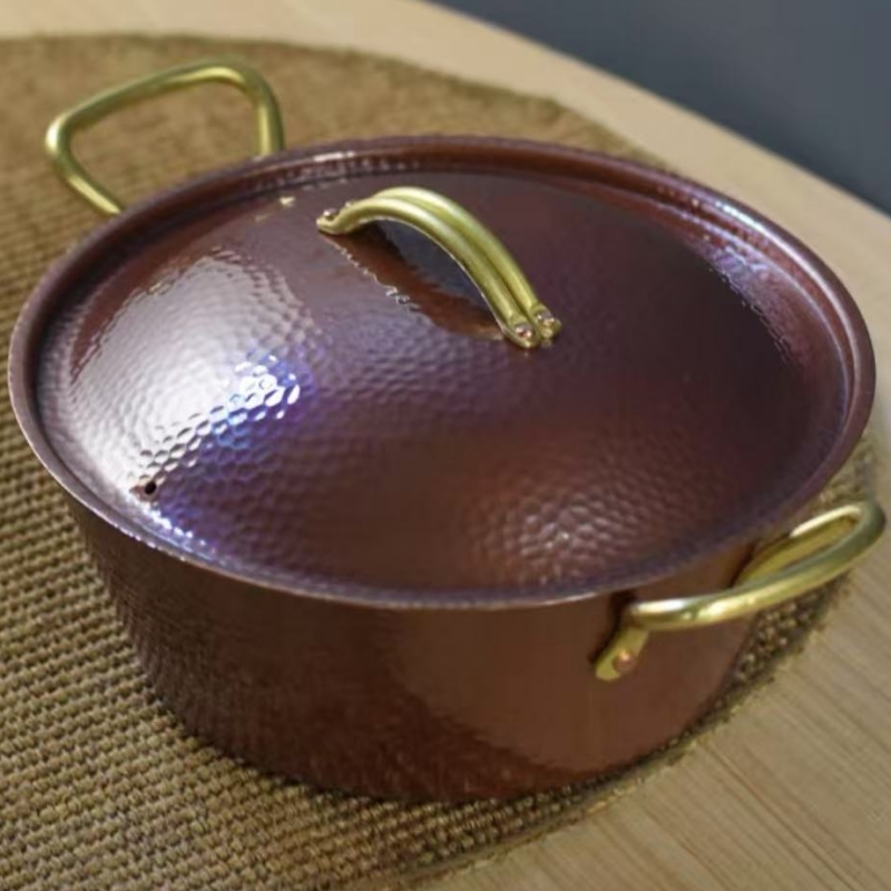 Handcrafted Vintage Copper Pot - Camping Cooking Pot review and price